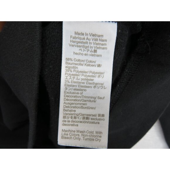 J.Crew Sweatshirt Womens XL Black Plaid Ruffle Shoulder Crewneck Pullover Tartan - Picture 5 of 8